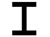 I-profil (IPE), rozsdamentes