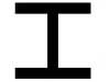 H-profil (HEA/IPBL) egyenlőtlen szárú, rozsdamentes